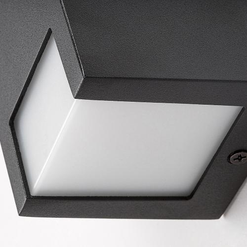 RABALUX - 77054 CERNON външен аплик черно IP44 GU10 7W 