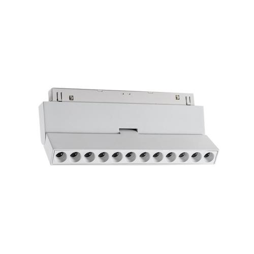 POLARIS LIGHTING - Магнитен спот бял 12W  80lm/W 960lm 3000K 24° 48V DARKLIGHT AJ DALI 23mm за шина PL1030W