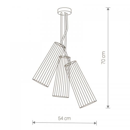 NOWODVORSKI - ceiling luminaire DOVER 9256