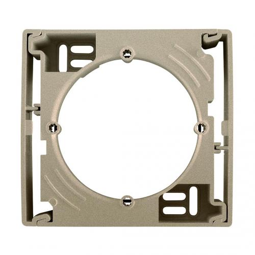 SCHNEIDER ELECTRIC - SDN6100168 Sedna - 1-gang surface box - titanium