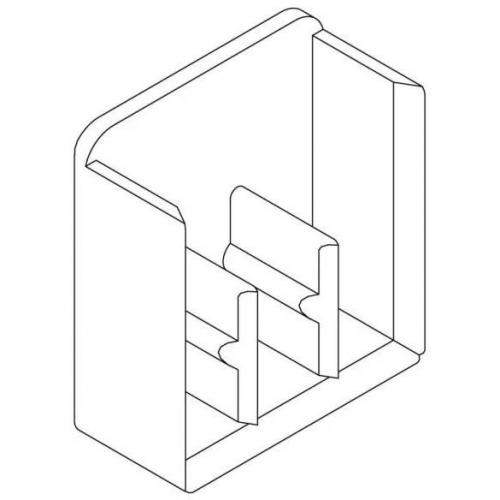 Pollmann - End cap EK-C-2+3/16 for power comb 2P/3P 16mm2 PE1310422