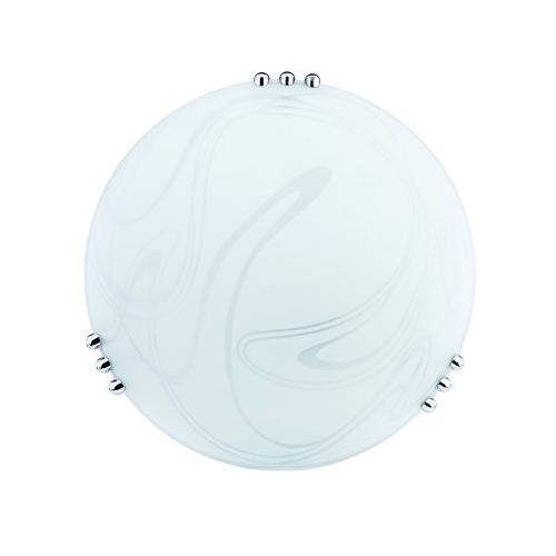 ELMARK - VIRGO CEILING FIXTURE 1XE27 WHITE D300mm - 951730