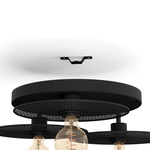 EGLO - ceiling luminaire  IKESTON 43728 E27, 3x40W