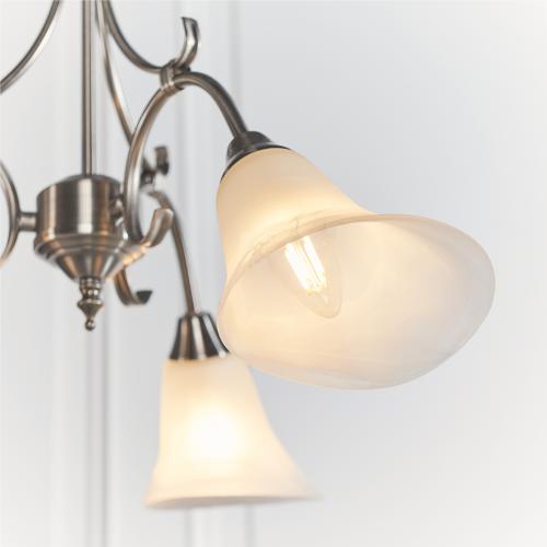 ENDON - pendant luminaire HARDWICK 144-3AS E14, 3x40W