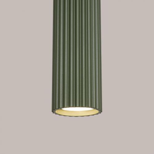 SOLLUX - Пендел зелен KARBON 10W GU10 IP20 SL.1611