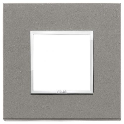 VIMAR - 21642.53 - Plate 2M stone grey quartzite