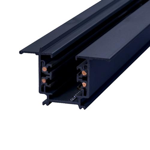 ACA LIGHTING - Трифазна шина за вграждане 3м. черно 4WRE3MB