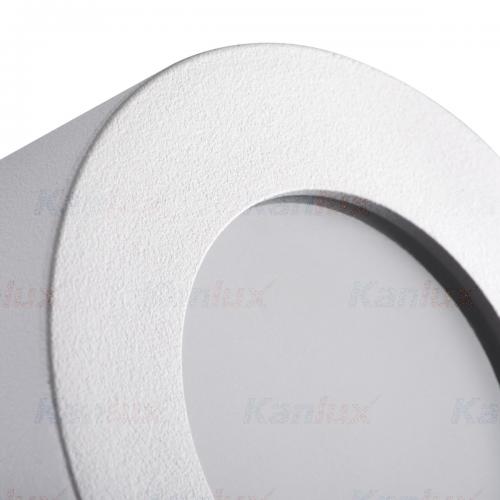 KANLUX - Луна влагозащитена за външен монтаж бяла SANI IP44 DSO-W 29241