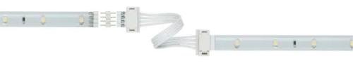 PAULMANN - Конектор (комплект) 70918  YourLED connector universal 100x16mm ⚡max. 60W✴Бял