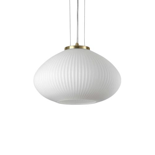 IDEAL LUX - Пендел 264547 PLISSE' SP1 D35 OTTONE SATINATO