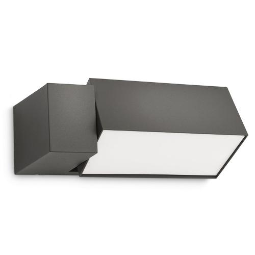 PHILIPS - Фасаден аплик IP44 Border 16942/93/16