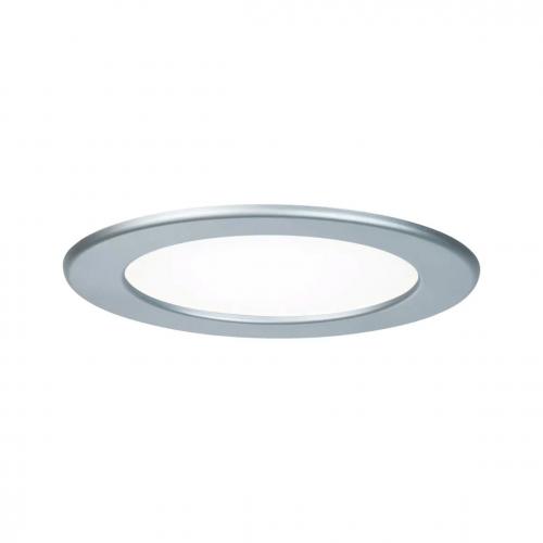 PAULMANN - 92071  LED recessed panel IP44 round 170mm◼ 12W ◼850lm ◼4000K✴Chrome matt