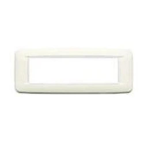 VIMAR - 20687.B01 - Eikon Chrome Round Рамка 7М италиански стандарт Artic white