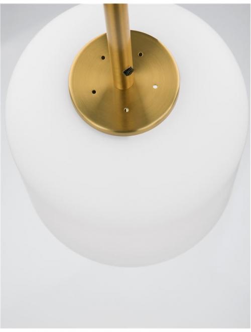 NOVA LUCE - pendant luminaire   LATO 9624065 LED E14 1x5 W, IP20 Bulb Excluded D: 16.5 H1: 20 H2: 120 cm