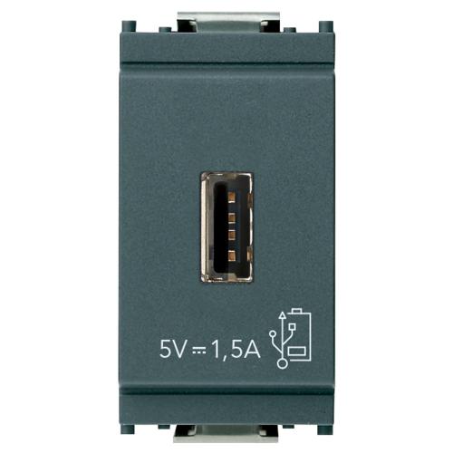 VIMAR - 16292 - USB supply unit 5V 1,5A 1M grey