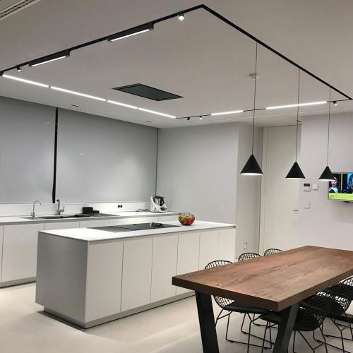 VIVALUX - Linear LED tracklight DRAX LED ∙ 20W ∙ black ∙ CCT-switch ∙ 3000K-4000K-6400K VIV005207