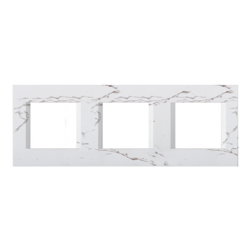 TEM - OL26SW Frame 2+2+2M, color White stone, Modul