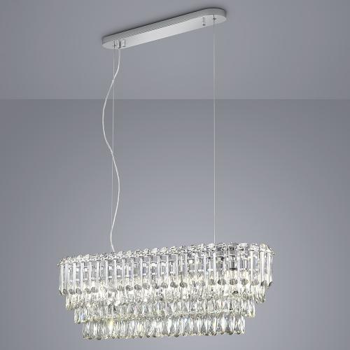 TRIO - Полилей с кристали W96cm MALIZIA – 367601006 10x E14x 40W 