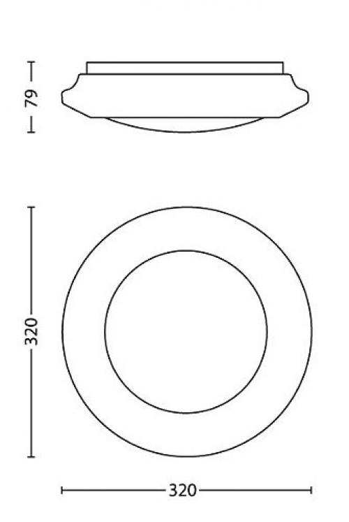 PHILIPS - Плафон Cinnabar 33362/31/16