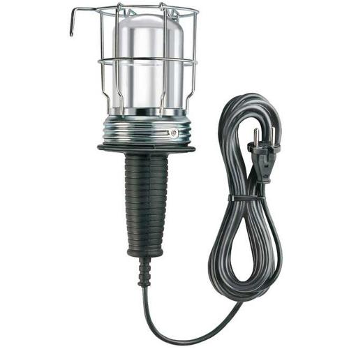BRENNENSTUHL - Подвижна лампа с гумиран кабел и метална решетка, 10m, Е27, 60W, 1176510