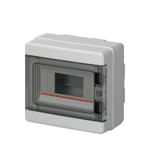 ELMARK - EC620 SURFACE MOUNTING ENCLOSURE 8 MOD. (1X8) IP65 - EC62008E
