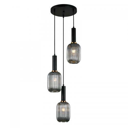 ITALUX - Antiola PND-5588-3AM-BK+SG