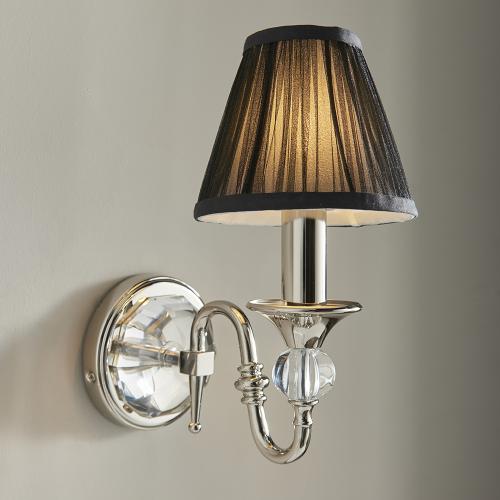 INTERIORS 1900 - Аплик POLINA nickel  63597 E14, 40W