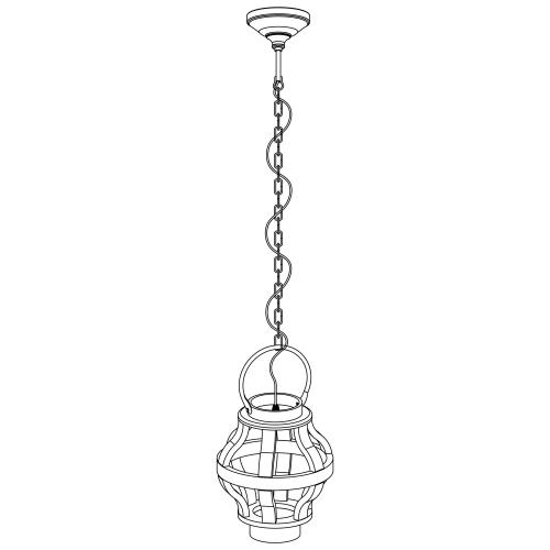 EGLO - Пендел 49726 KINROSS E27 1x 60W