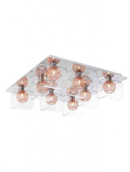 NOVA LUCE - Плафон  CECELIA 8337402 G9 8x33 Watt L:60 W:54 H:15cm 