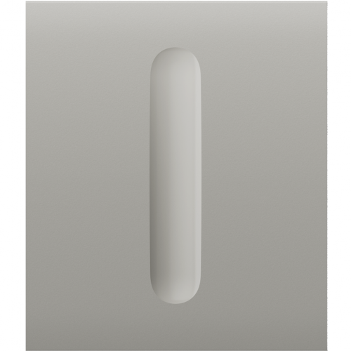 AJAX - Front panel for Smart dimmer central, mica, CenterButton 98591.256.OY1