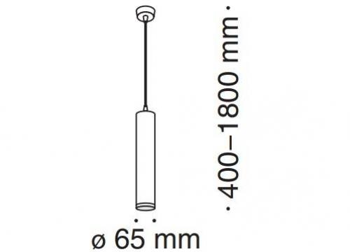 MAYTONI - Пендел   Shelby  P020PL-01MG 1 x GU10 50W