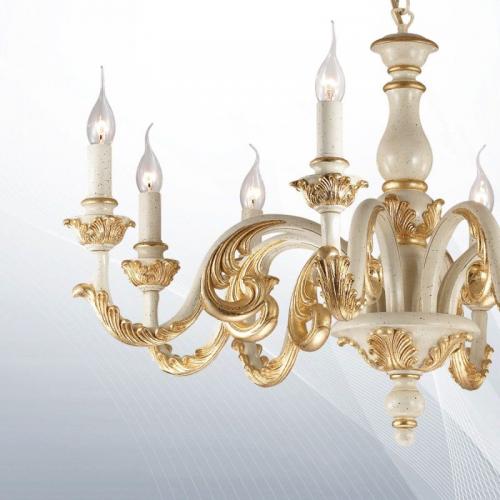 IDEAL LUX - Полилей GIGLIO SP8 Oro 075341