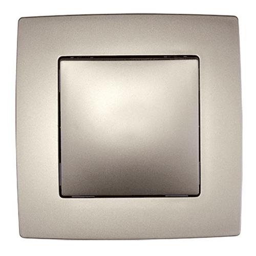 ELMARK - 190022 - ONE BUTTON TWO WAY SWITCH, CHAMPAGNE METALLIC CITY 