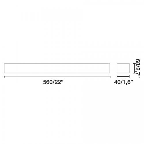 FARO - LED light  VIA 041001702  LED 18W, 4000K, 1300LM