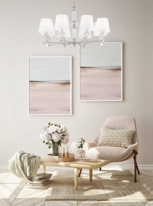 MAYTONI - Полилей   RIVERSIDE MOD018PL-08CH E14, 8X40W