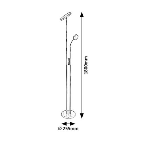 RABALUX - Ламион Ophus LED 18,5W + LED 4,5W 2110lm 3000K 3239