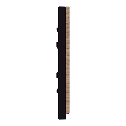 SCHNEIDER ELECTRIC - NU600284 New Unica - cover frame - 1 gang - 1 x 2 modules - oak