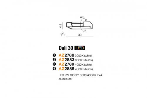 AZZARDO - IP44 Dali 30 AZ2885
