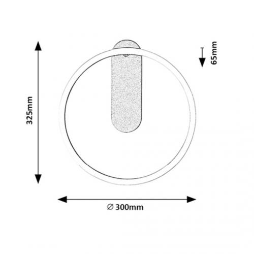 RABALUX - WALL LIGHTS TUMNUS 71010 LED 14W 1025lm 3000K