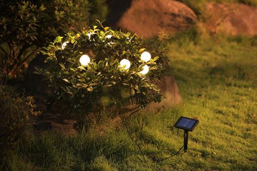 ELMARK - SOLAR LED STRING LIGHT 0.6W 8PCS. 2000K IP68 - 98SOL23439