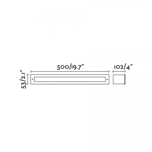 FARO -  recessed lamp FALLS LED 71736