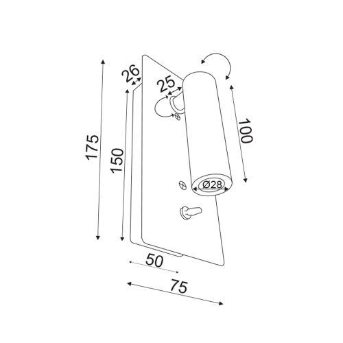 ACA LIGHTING - 151BMG