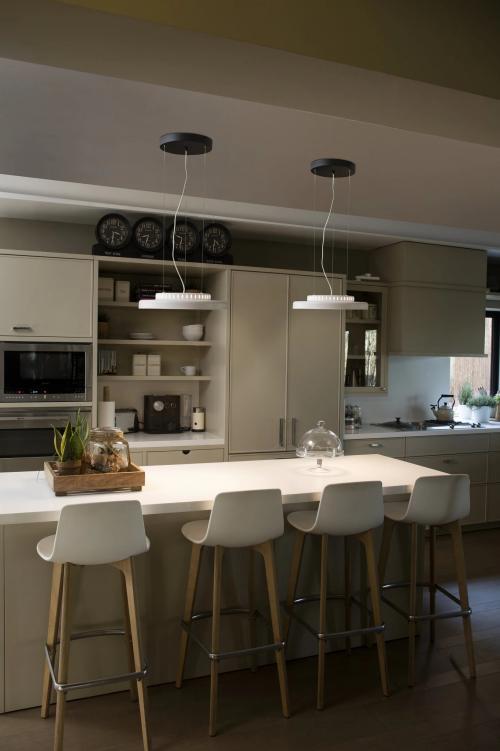 FARO - DOLME LED white pendant lamp 64099