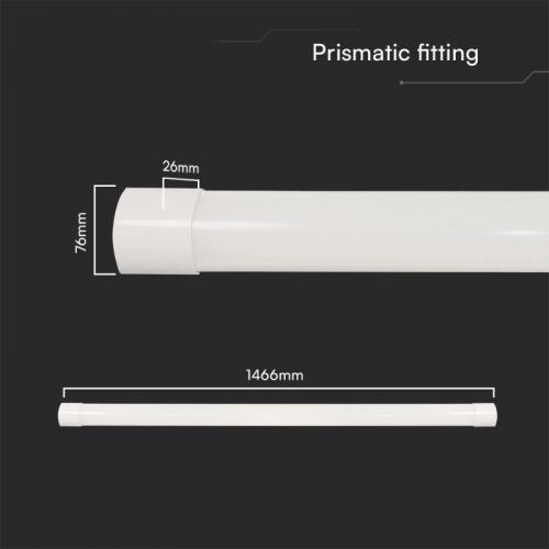 V-TAC - 50W LED Grill Fitting 150CM CCT SKU: 23681