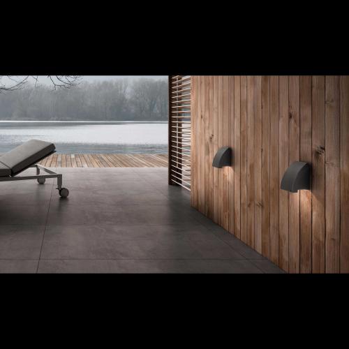 FARO - PROA Dark grey wall lamp Ref.74400 IP44