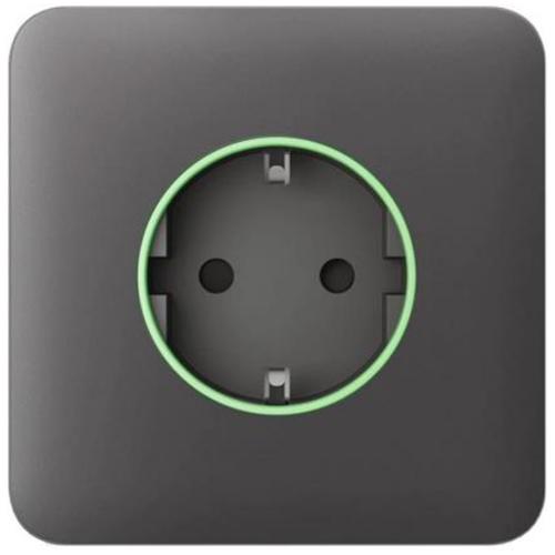 AJAX - Smart Schuko socket faceplate, stand-alone, gray, SoloCover 60028.164.GR