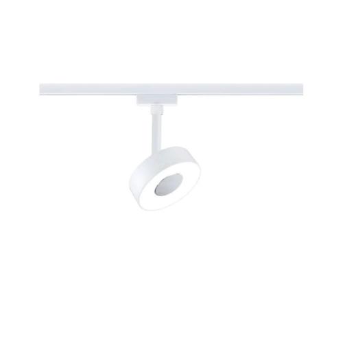 PAULMANN - Спот за шина 94892 URail LED track spot Circle single light✴ 190lm 5W 4000K dimmable ~230V ✴Бял