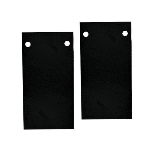 ACA LIGHTING - End cap for white SURFACE/RECCESED magnetic track ( set of 2 psc) MSRECB