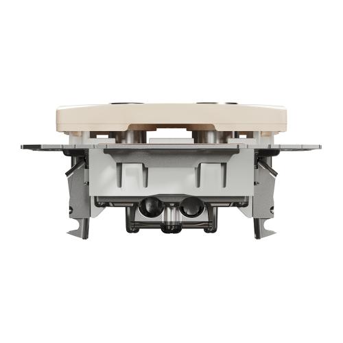 SCHNEIDER ELECTRIC - SDD112474S Sedna Design & Elements - TV/SAT Rosette 7db/3db, intermediate , beige