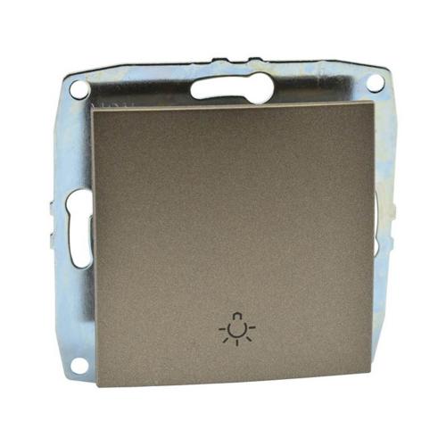 MONO ELECTRIC - MONO ELECTRIC - 1 pole button DESPINA, 10A, MN-500-002335-105, BRONZE